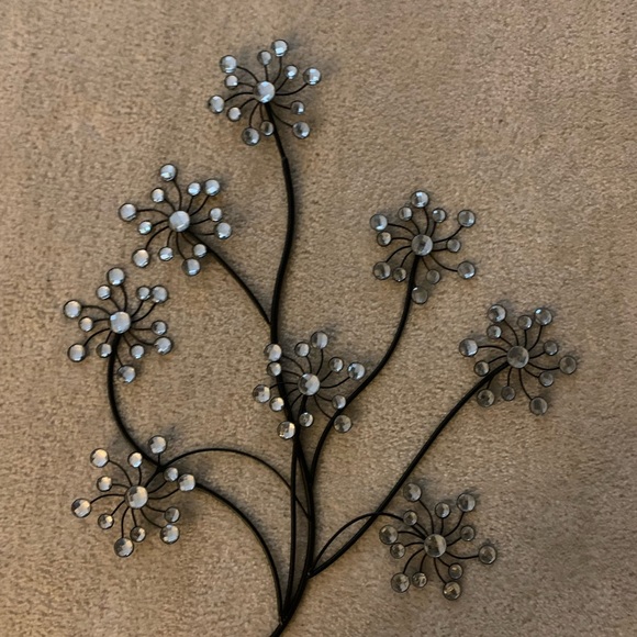 Accents Metal Wall Decor With Bling Accents Poshmark